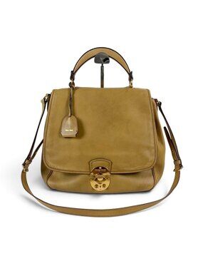 Miu Miu Top Handle Bag 2-Way Brown